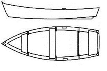 Схема лодки Скиф